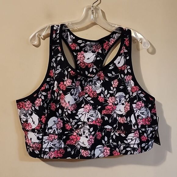 Skulls Torrid sports bra size 4 - Picture 1 of 6